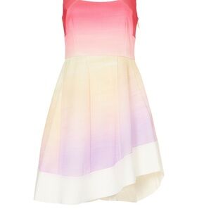 ESTEBAN CORTAZAR Mini Dress Ombre Sleeveless Dress